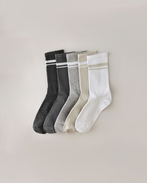 Paquete Calcetines Largos Gris